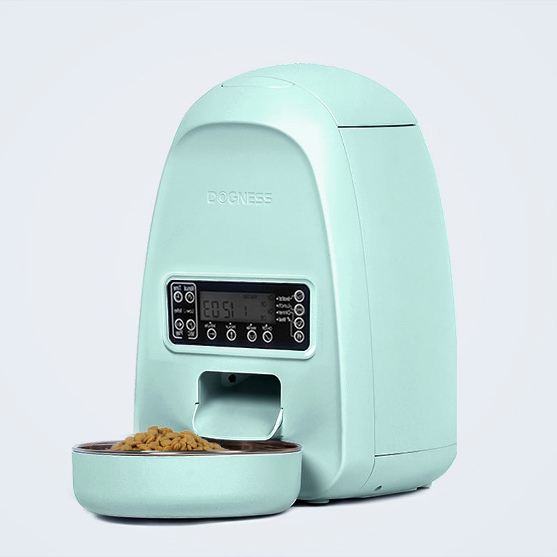 Timed Food Dispenser for Cats & Dogs with Portion Control - Pawsitive Cuddles