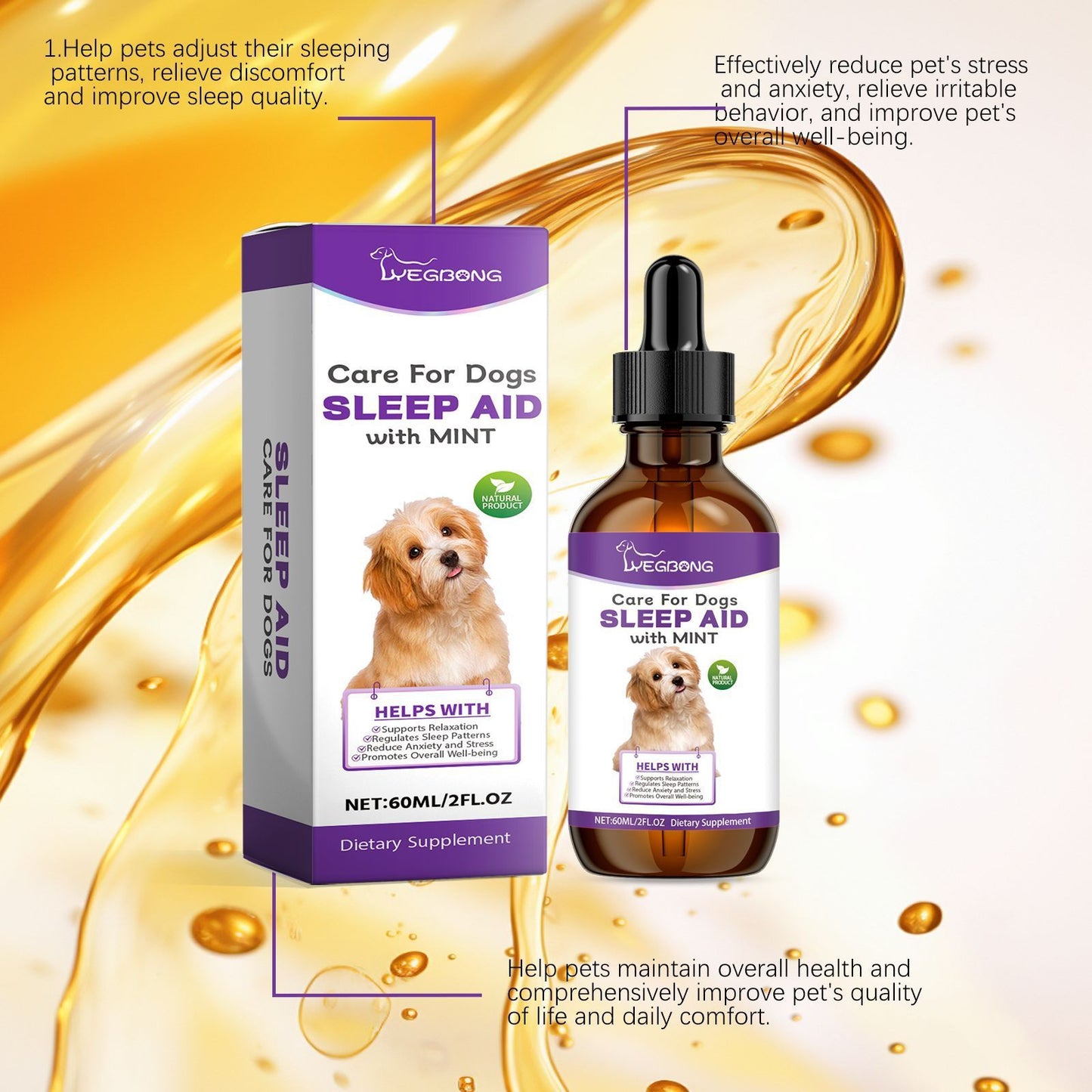 Nighttime Relaxation & Sleep Support for Dogs - Pawsitive Cuddles