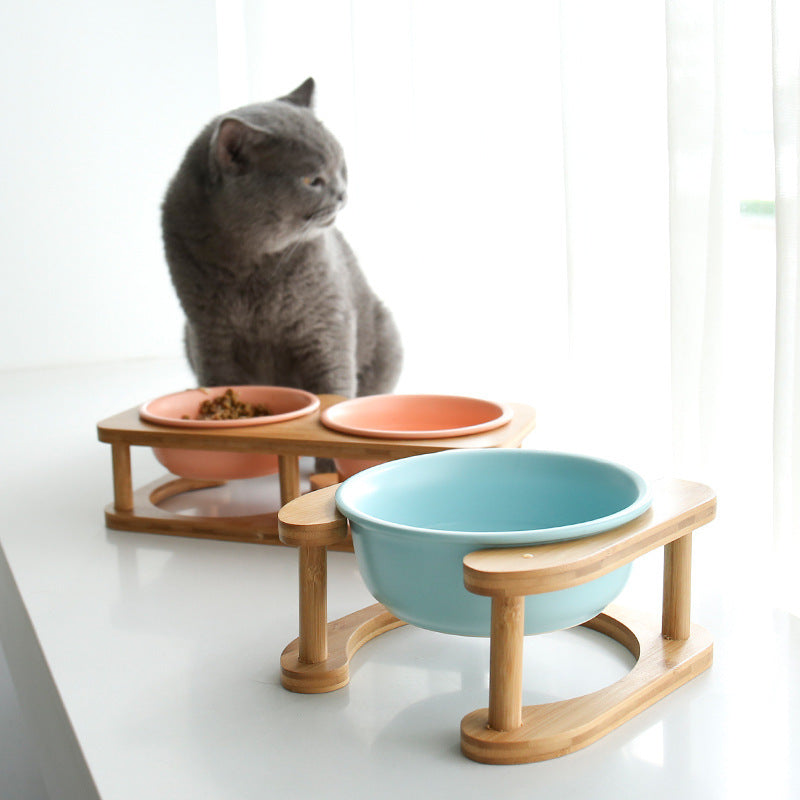 Ceramic Cat Food Bowl