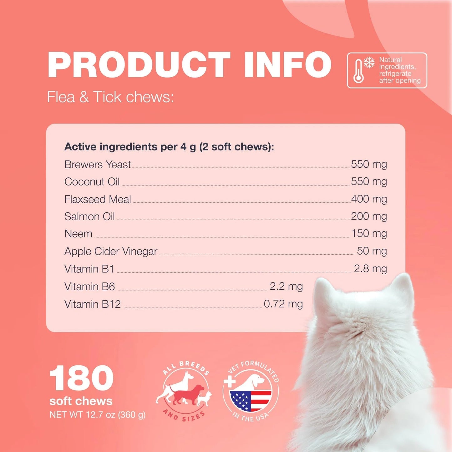 Flea & Tick Prevention with Immune Support Soft Treats - Pawsitive Cuddles