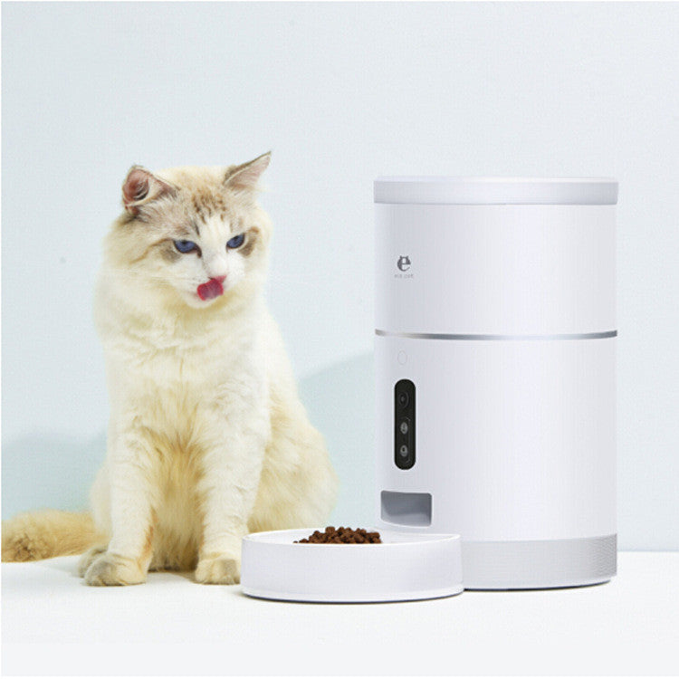 Smart Automatic Pet Feeder with HD Camera - Pawsitive Cuddles