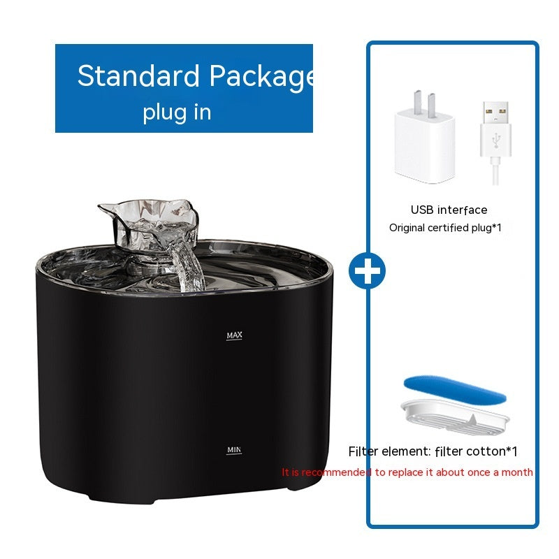 Circulating Pet Water Dispenser with Filtration System - Pawsitive Cuddles