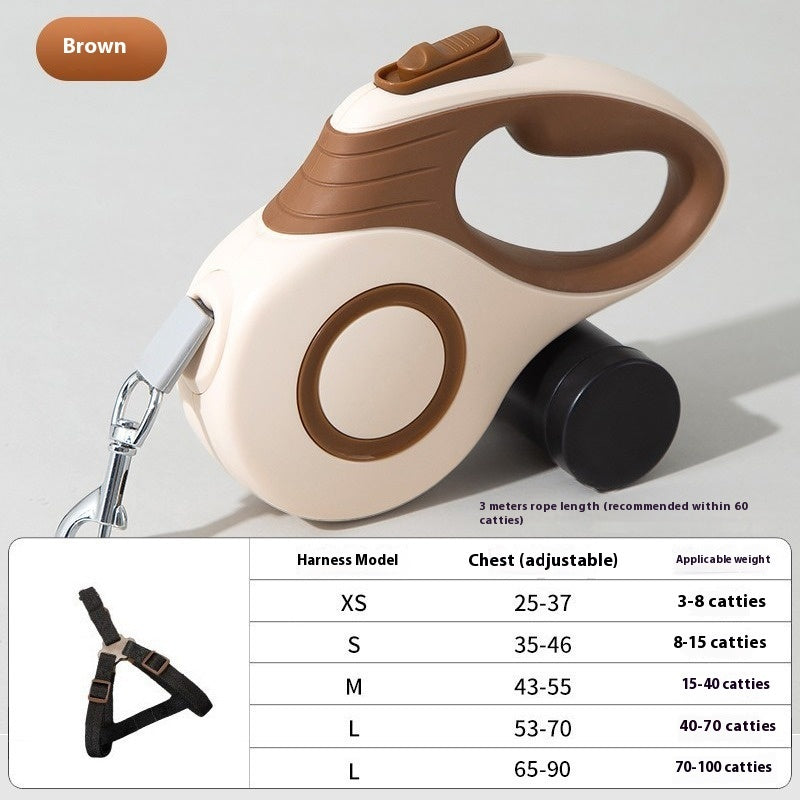 Automatic Retractable Dog Leash for Medium & Large Dogs - Pawsitive Cuddles