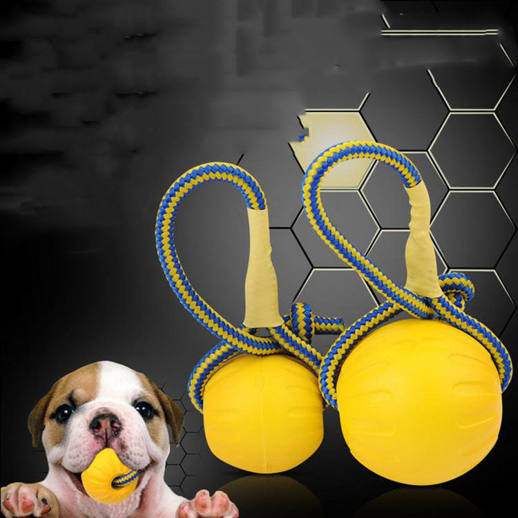 EVA Floating Dog Training Ball with Rope - Pawsitive Cuddles