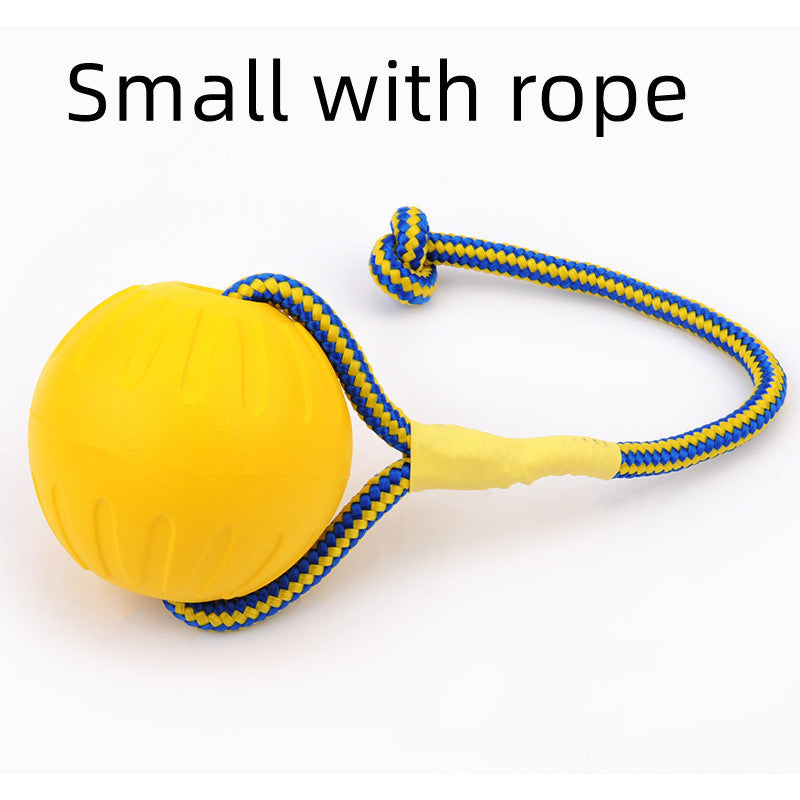 EVA Floating Dog Training Ball with Rope - Pawsitive Cuddles