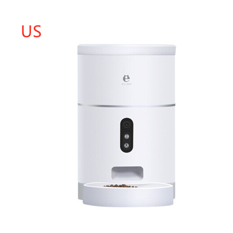 Smart Automatic Pet Feeder with HD Camera - Pawsitive Cuddles