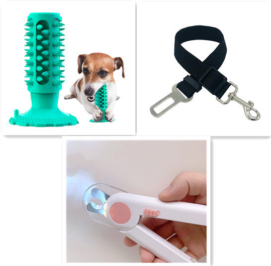 Teeth Cleaning Dog Toothbrush Sucker Molar Stick Dog Bite Toy - Pawsitive Cuddles