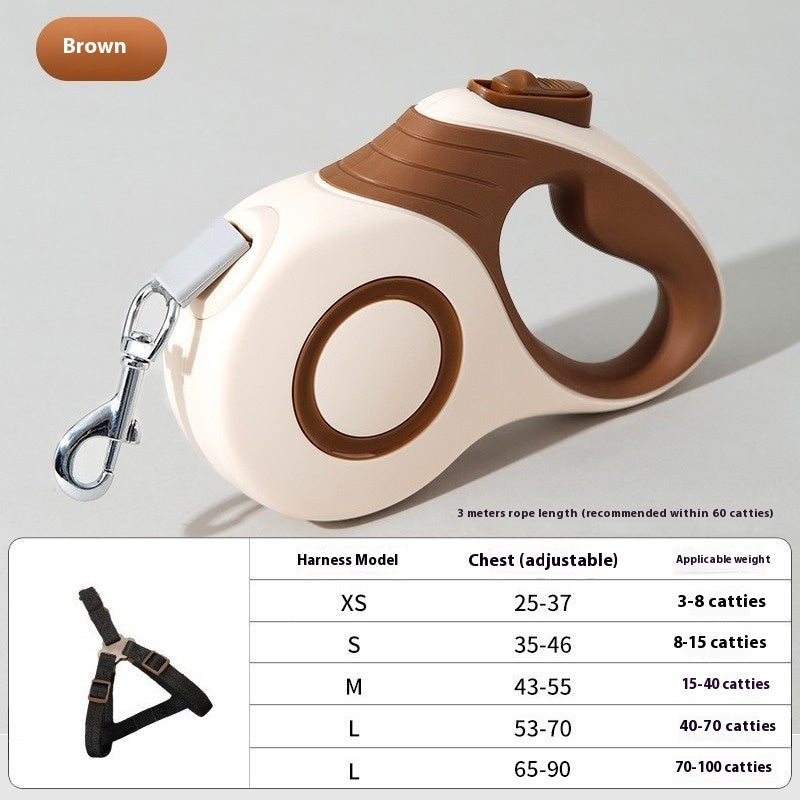 Automatic Retractable Dog Leash for Medium & Large Dogs - Pawsitive Cuddles