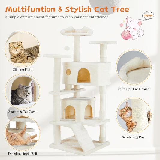 Multi-Functional Cat Treehouse - Pawsitive Cuddles