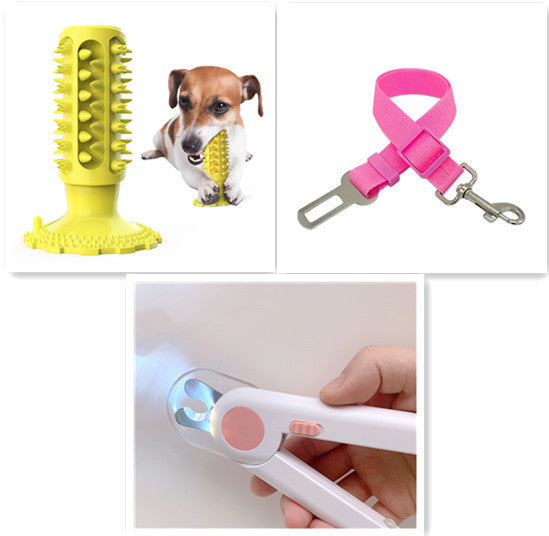Teeth Cleaning Dog Toothbrush Sucker Molar Stick Dog Bite Toy - Pawsitive Cuddles