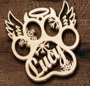 Personalized Christmas Snowflake Bauble - Pawsitive Cuddles