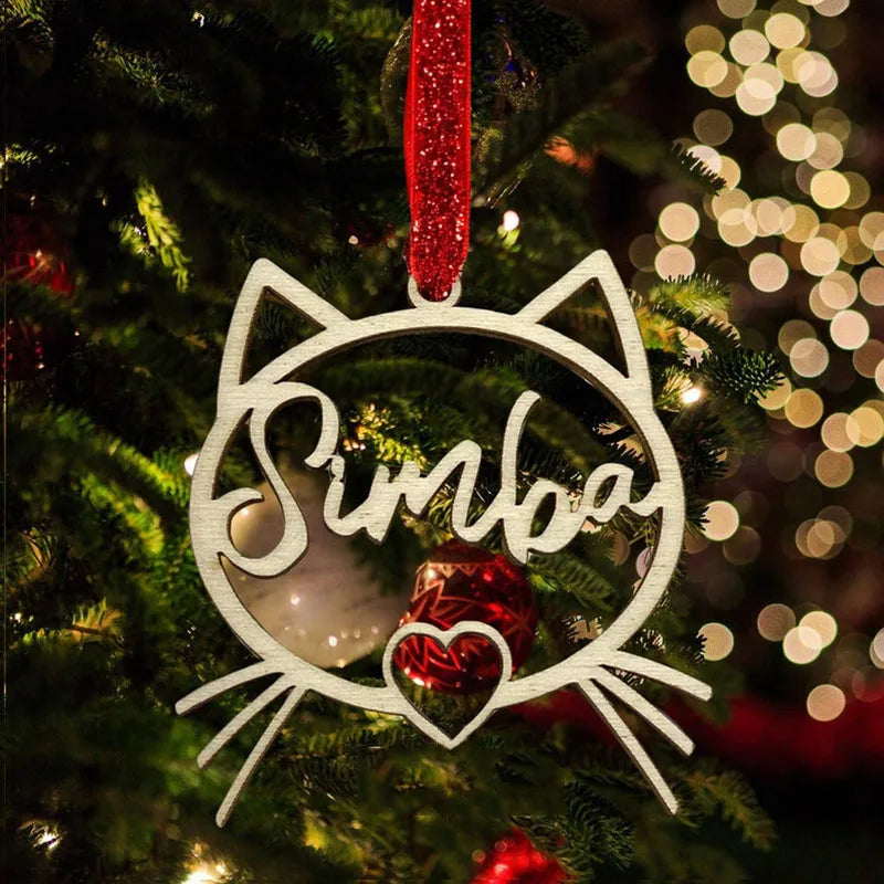 Personalized Christmas Snowflake Bauble - Pawsitive Cuddles