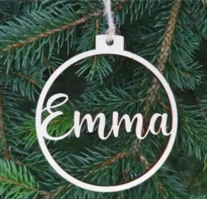 Personalized Christmas Snowflake Bauble - Pawsitive Cuddles