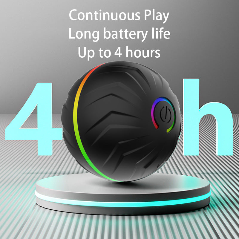 Interactive Motion-Activated Ball Pet Toy - Pawsitive Cuddles