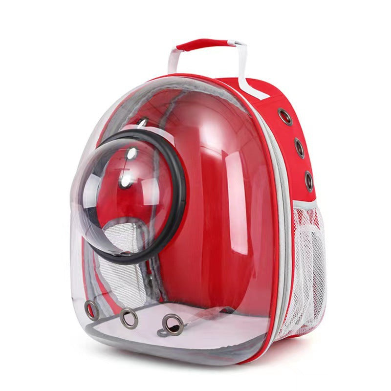 Transparent Skylight Pet Cat Backpack - Pawsitive Cuddles