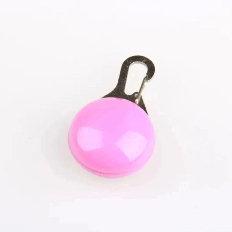Led Dog Collar Pendant Dog Cat Collar Pet Leads Glow Accessories Bright Necklace Luminous Collar Night Safety Decoration - Click Mart