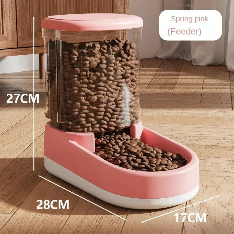 "Automatic Pet Feeder & Water Dispenser – Food Bowl for Cats & Dogs" - Pawsitive Cuddles