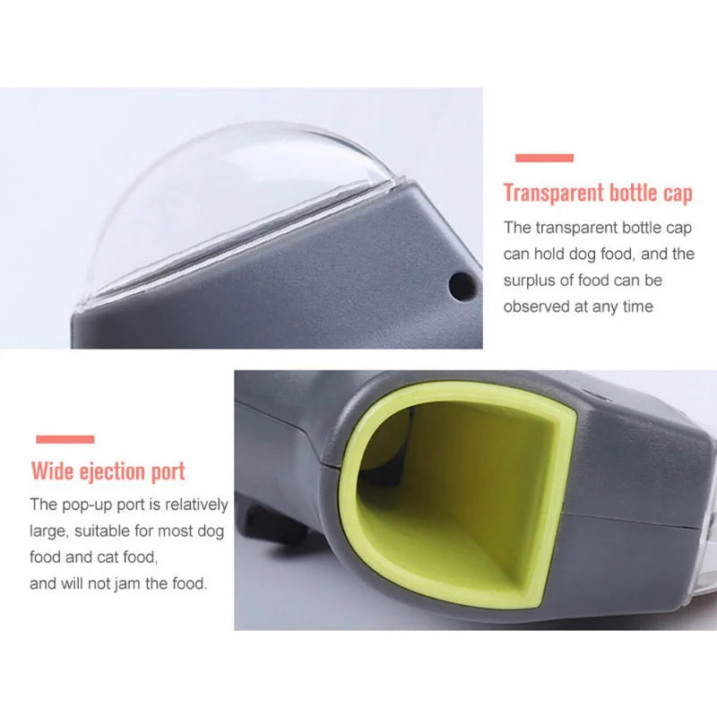 Interactive Pet Snack Launcher - Pawsitive Cuddles