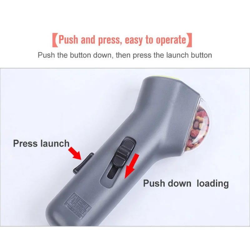Interactive Pet Snack Launcher - Pawsitive Cuddles