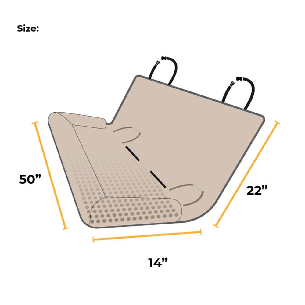 Waterproof Dog Car Seat Cover Pad - Pawsitive Cuddles
