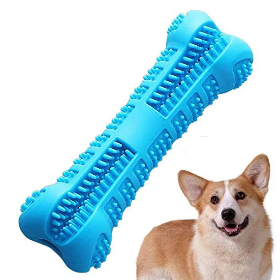 360° Soft Rubber Dog Toothbrush Toy - Pawsitive Cuddles