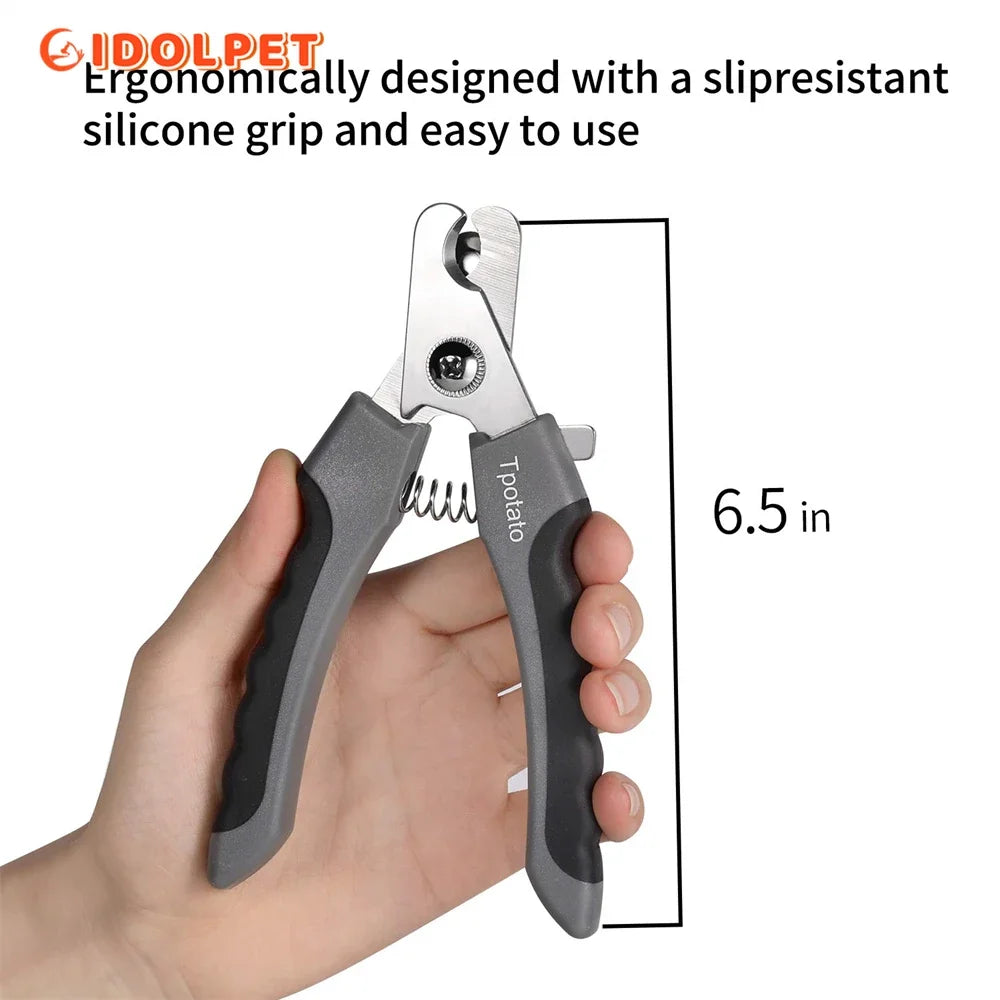 Professional Dog Nail Clipper with Safety Guard - Pawsitive Cuddles