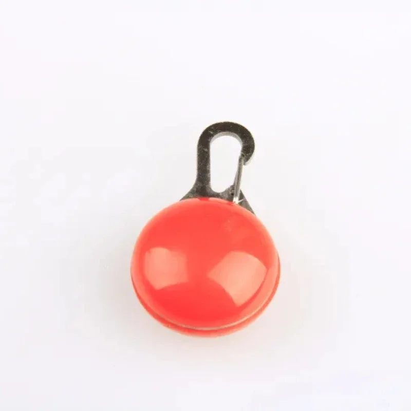 Led Dog Collar Pendant Dog Cat Collar Pet Leads Glow Accessories Bright Necklace Luminous Collar Night Safety Decoration - Click Mart