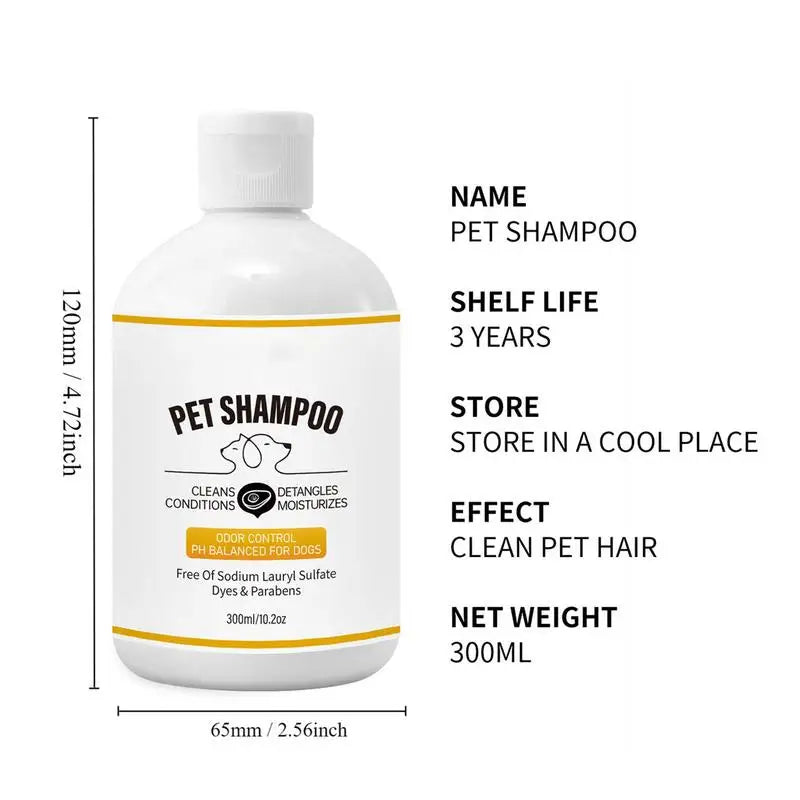 300ml Itchy Skin Relief & Soothing Pet Bath Solution - Pawsitive Cuddles