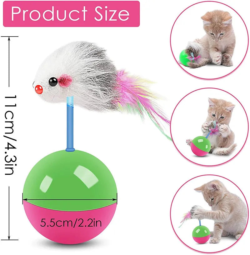 Mouse & Tumbler Toys for Cats and Small Dogs - Pawsitive Cuddles