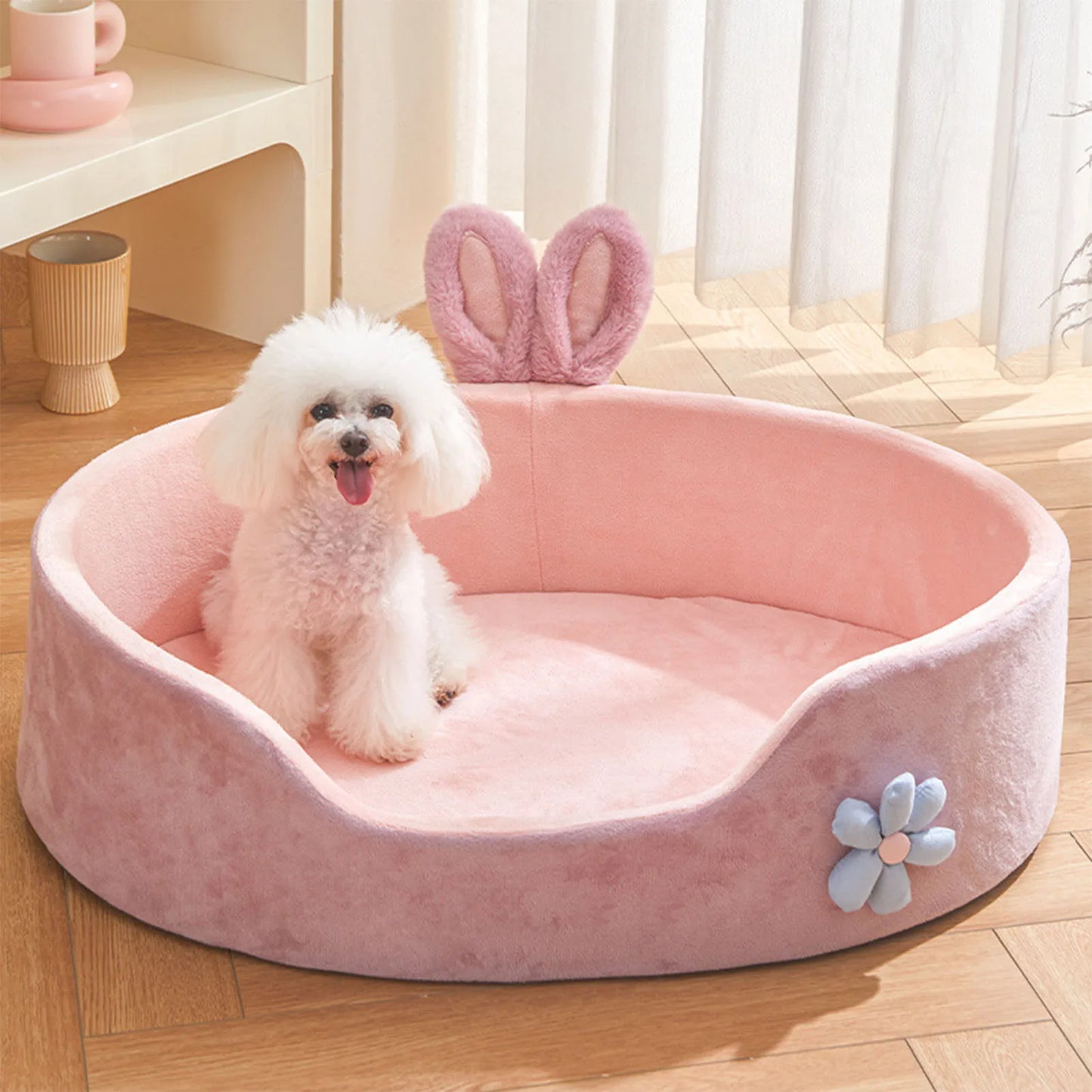 Detachable Pet Bed Pet Bed Detachable Washable Dog Sleeping Bed Soft Comfortable Warm Cat Bed for Four Seasons Soft Pet Bed - Pawsitive Cuddles