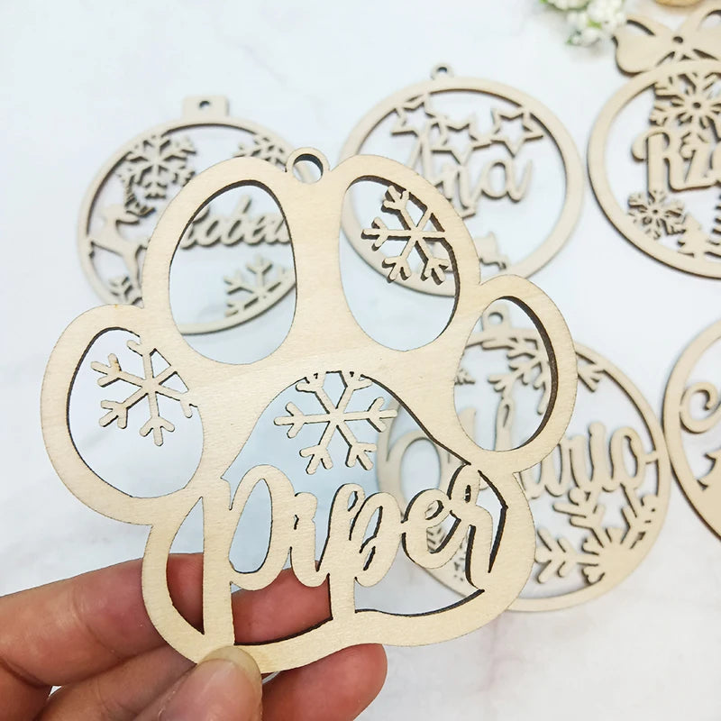 Personalized Christmas Snowflake Bauble - Pawsitive Cuddles