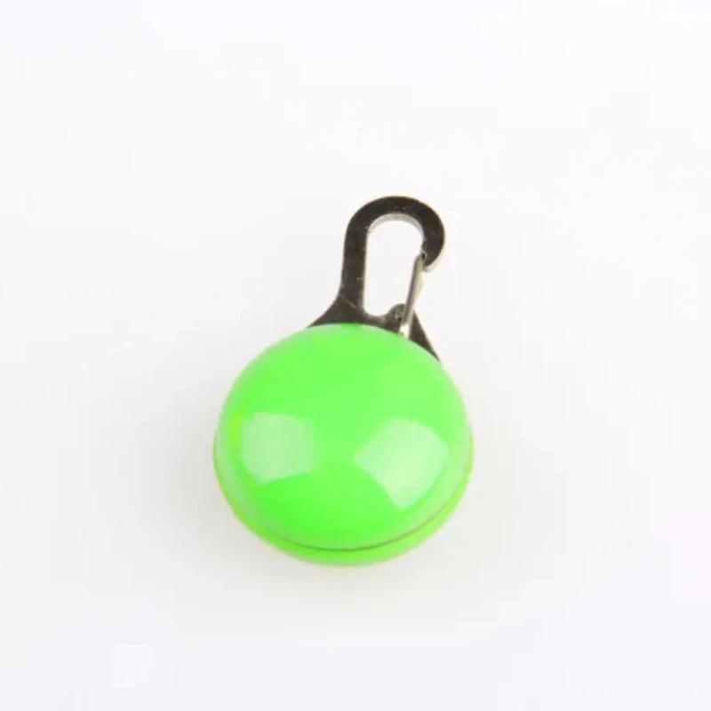 Led Dog Collar Pendant Dog Cat Collar Pet Leads Glow Accessories Bright Necklace Luminous Collar Night Safety Decoration - Click Mart