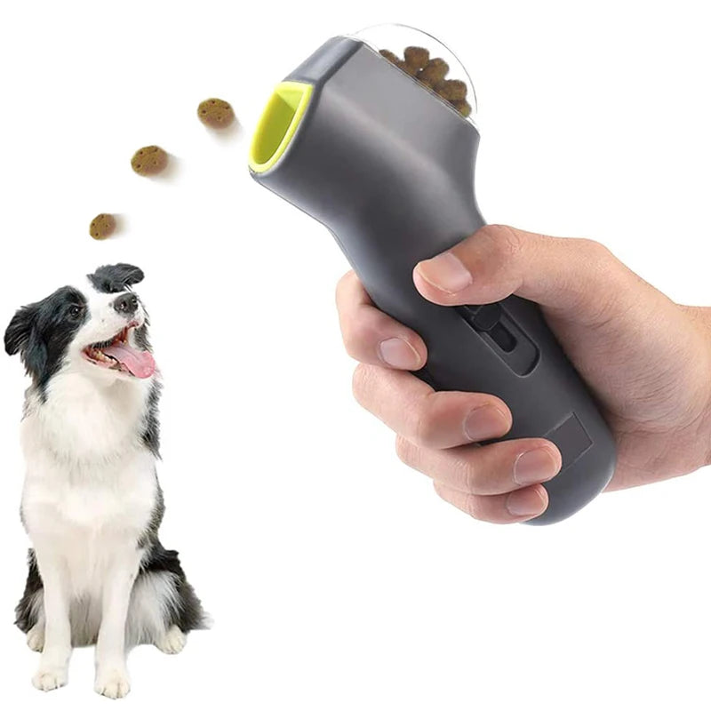 Interactive Pet Snack Launcher - Pawsitive Cuddles
