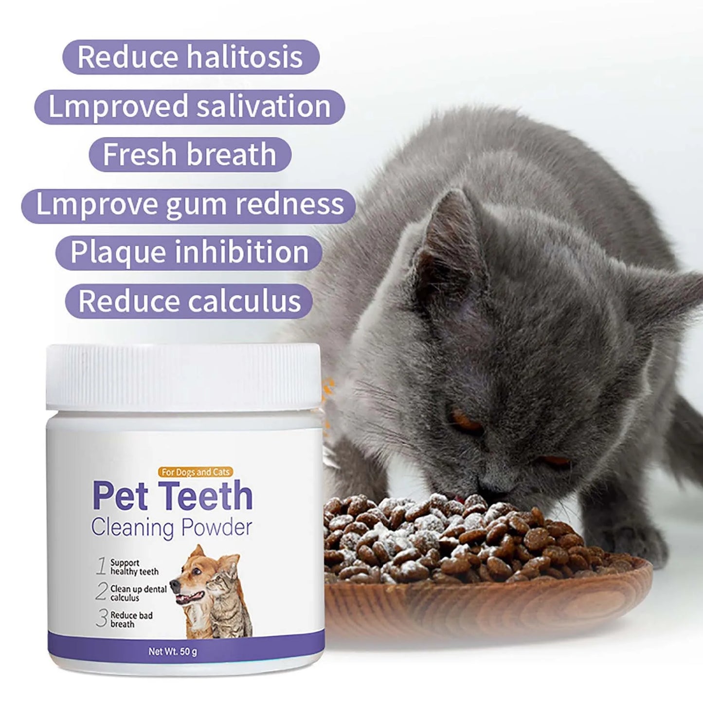 Edible Oral Care Gel for Fresh Breath, - Pawsitive Cuddles