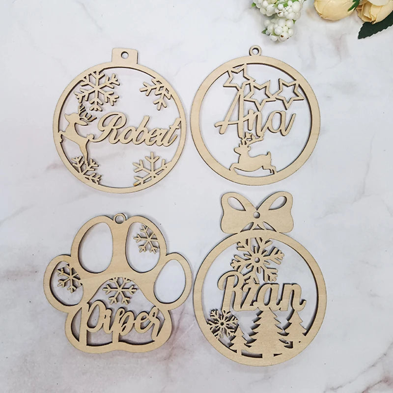 Personalized Christmas Snowflake Bauble - Pawsitive Cuddles