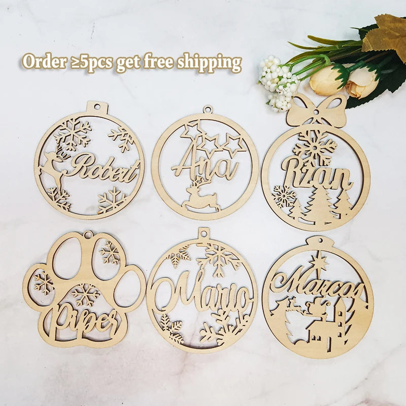 Personalized Christmas Snowflake Bauble - Pawsitive Cuddles