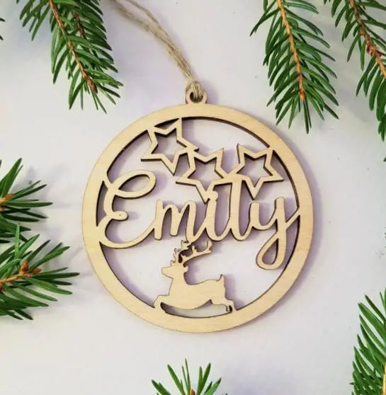 Personalized Christmas Snowflake Bauble - Pawsitive Cuddles