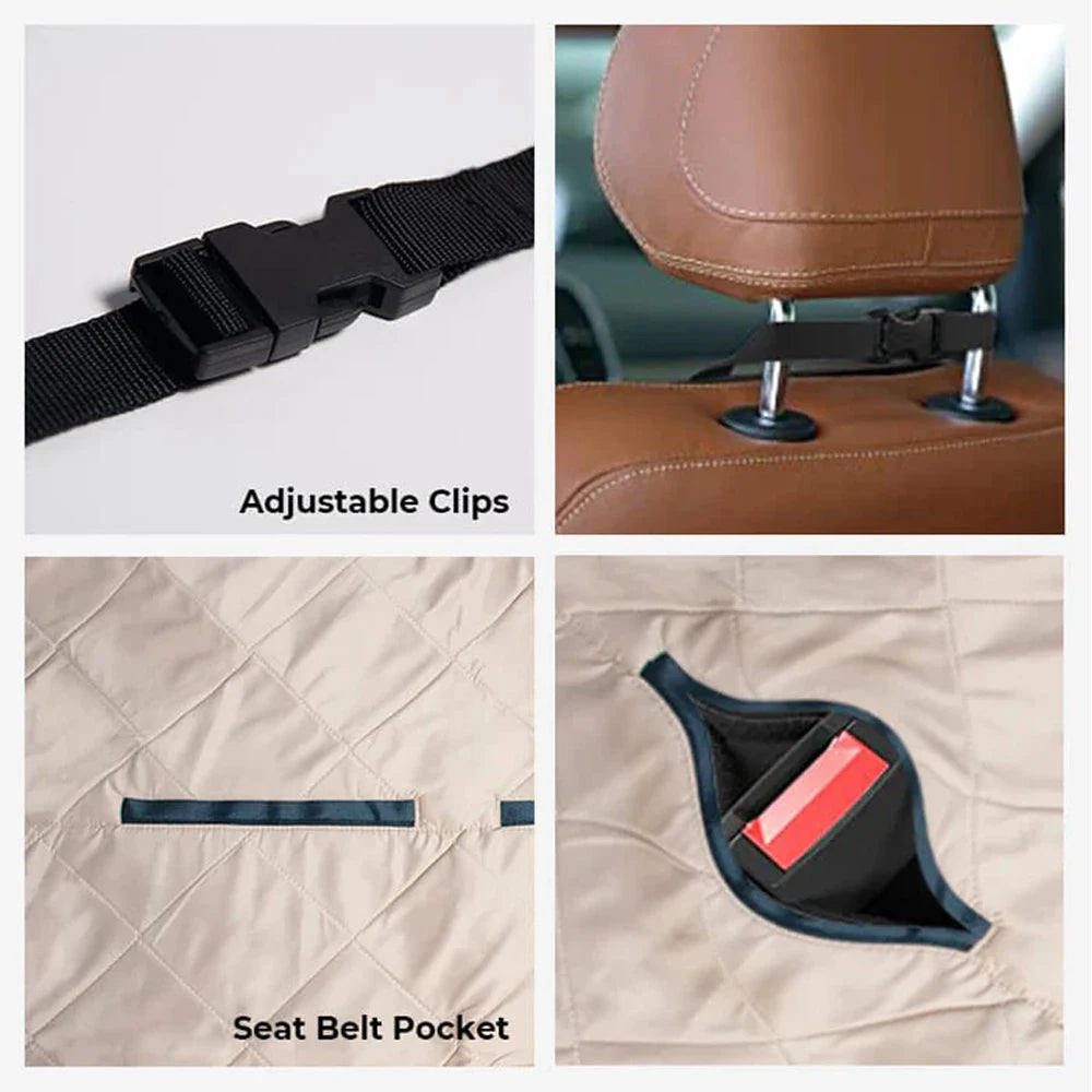 Waterproof Dog Car Seat Cover Pad - Pawsitive Cuddles