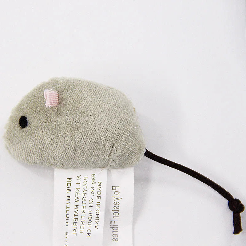 3pcs Plush Simulation Mouse Cat Toy - Pawsitive Cuddles