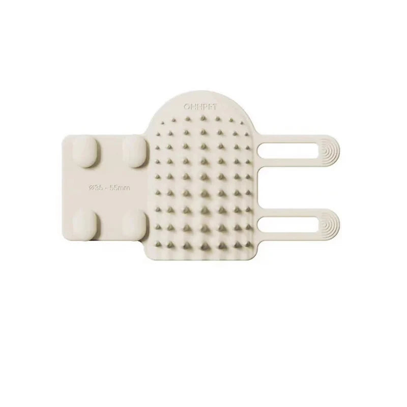 Wall-Mounted Cat Grooming Brush - Pawsitive Cuddles
