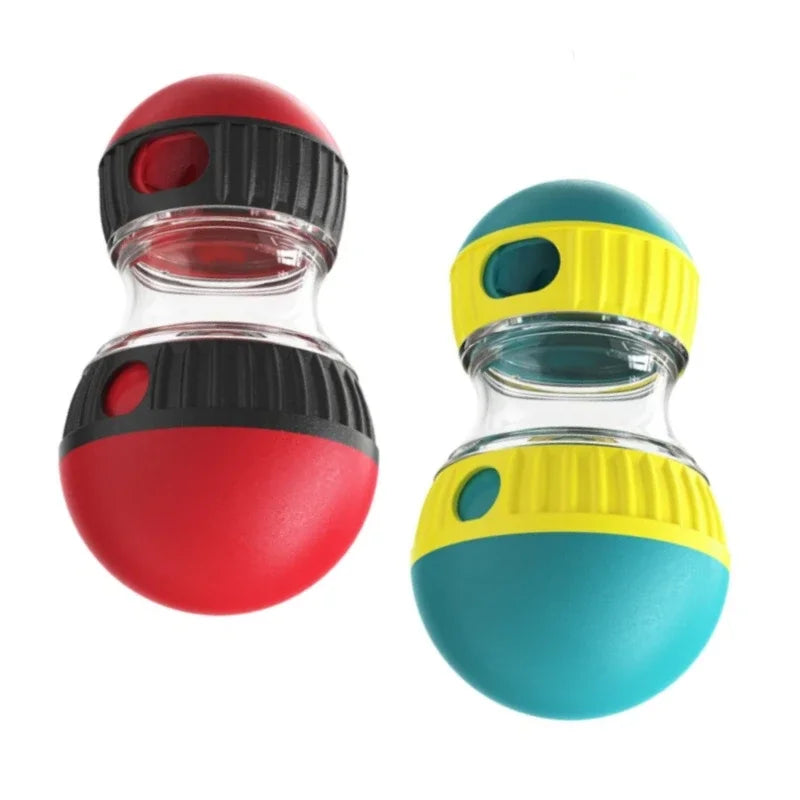 Elliptical Track Rolling Ball with Treat Dispenser - Pawsitive Cuddles
