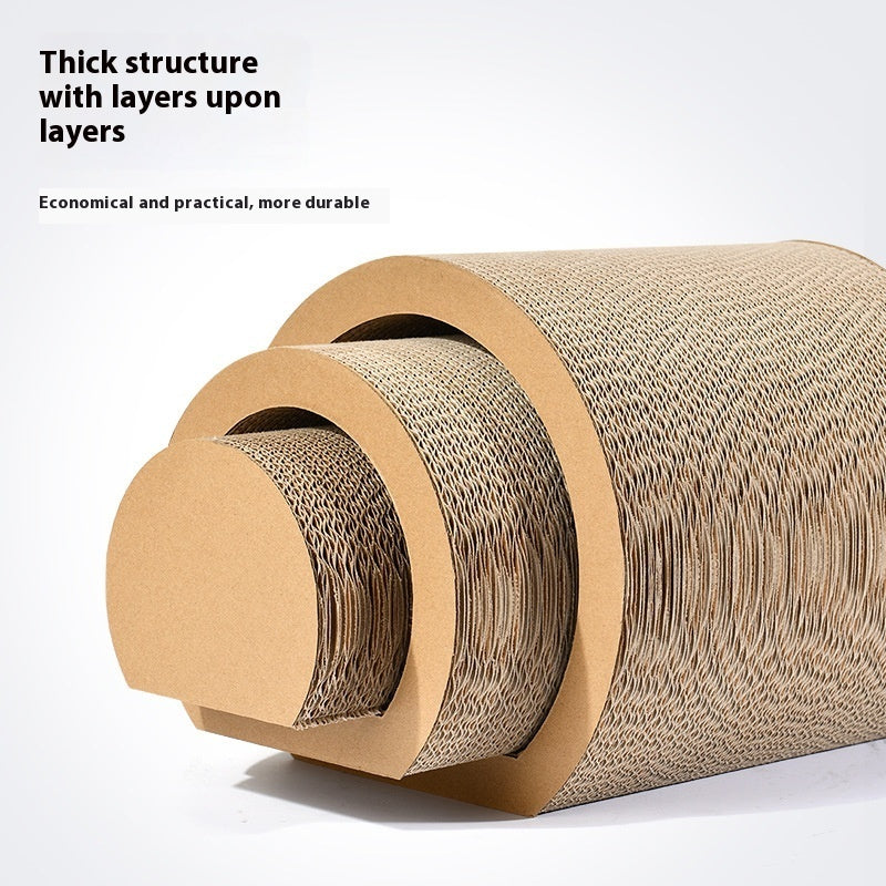 3-in-1 Cat Tunnel & Scratch Board Set