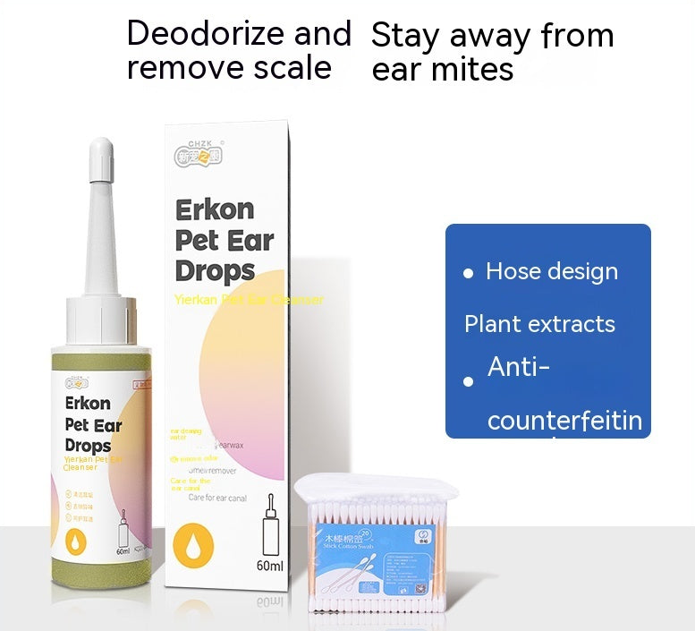 Ear Mite Removal & Cleaning Solution for Pets - Pawsitive Cuddles