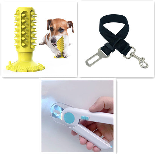 Teeth Cleaning Dog Toothbrush Sucker Molar Stick Dog Bite Toy - Pawsitive Cuddles
