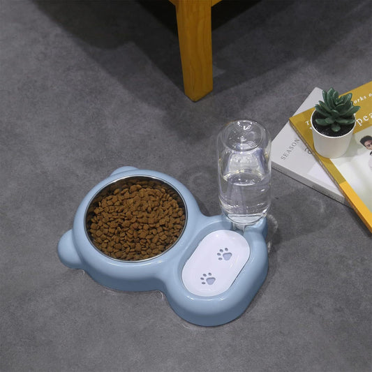 2-in-1 Pet Feeding Station - Pawsitive Cuddles