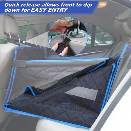 Car Seat Cover with Harness for Dogs - Pawsitive Cuddles