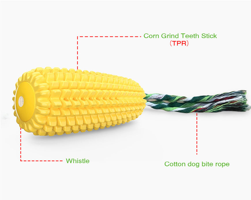 Bite-Resistant Pet Toy with Squeaker - Pawsitive Cuddles