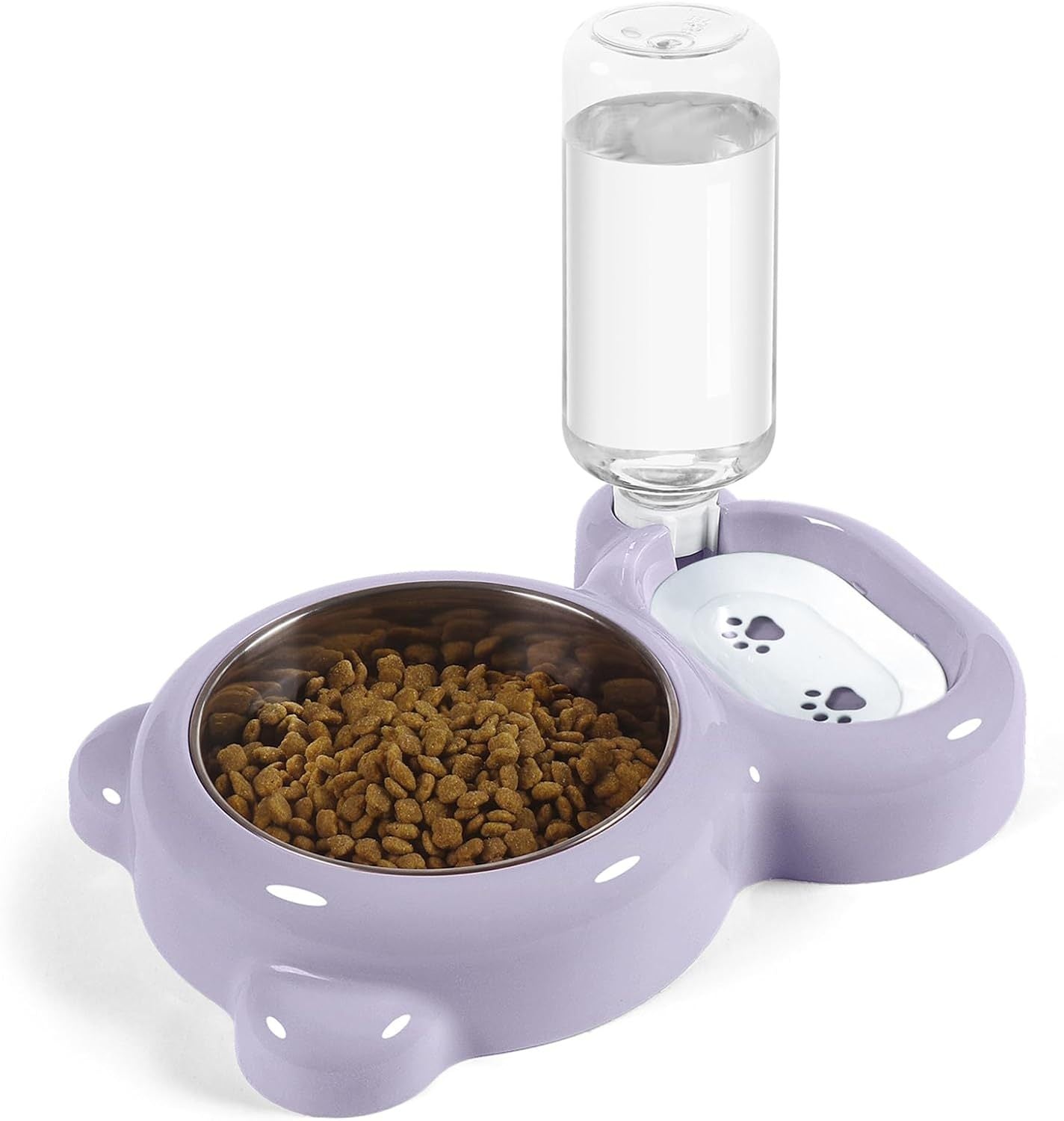 2-in-1 Pet Feeding Station - Pawsitive Cuddles