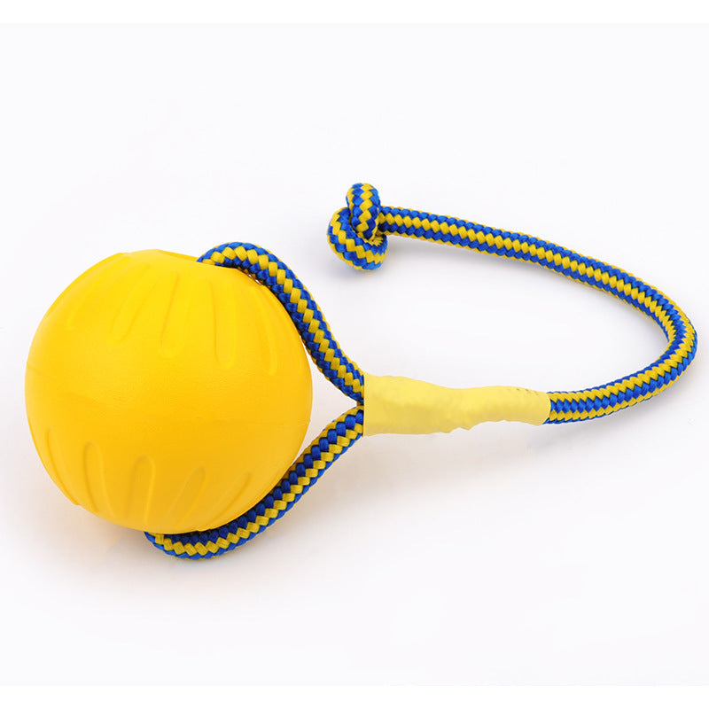 EVA Floating Dog Training Ball with Rope - Pawsitive Cuddles