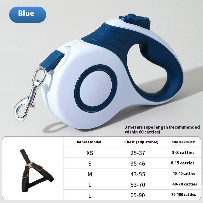 Automatic Retractable Dog Leash for Medium & Large Dogs